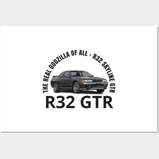 R32 GTR Posters and Art